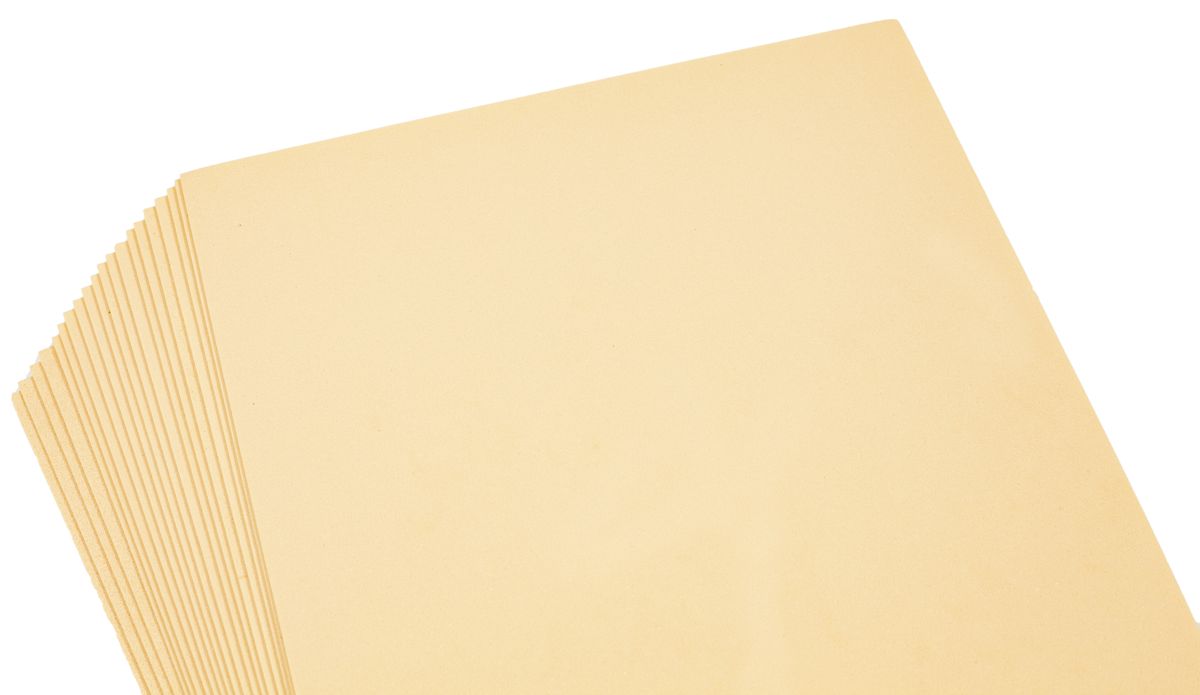 Фоаміран 1мм,  20 аркушів 20х30  -  світло-персиковий (5095-1-005)