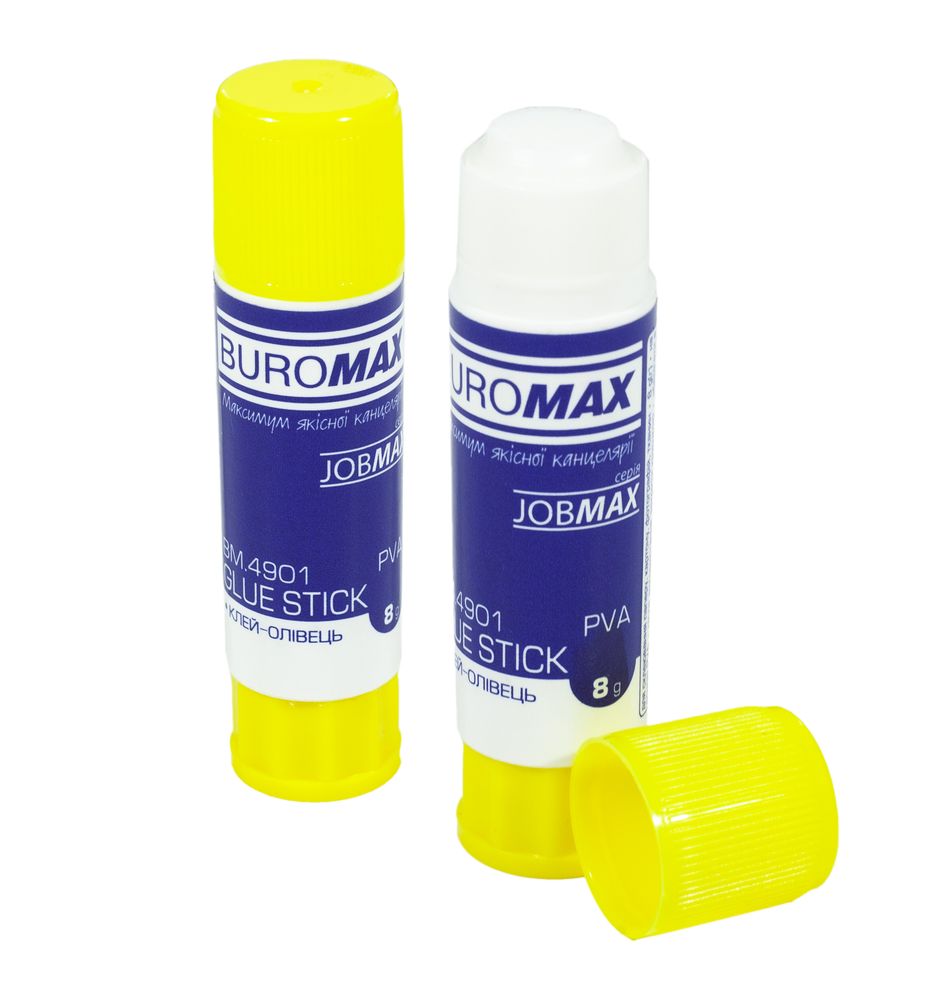 Клей 8гр карандаш Buromax, BM 4901 (BM 4901)