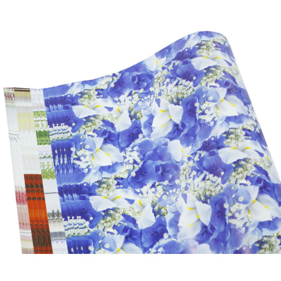 Папір пакувальний крейдований 80г 25 аркушів 100 х 70см (жіноча серія) Різнокольоровий Unison (PVM 10070-25W)