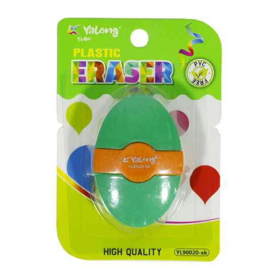 Ластик овальный Разноцветный Unison (YL90020-XK)