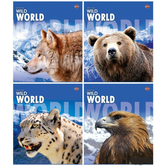 Тетрадь 96 листов в клетку Разноцветный Unison (Тр 009/959063)