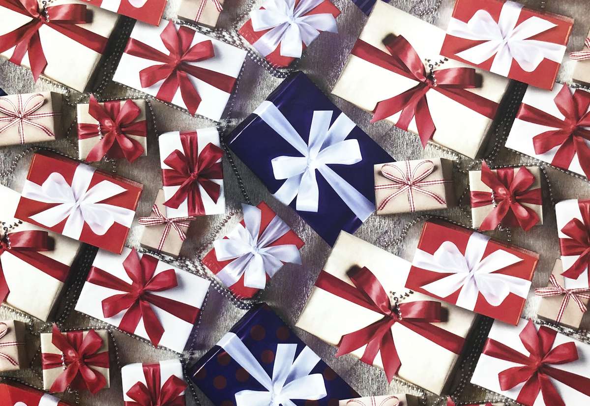 Папір пакувальний крейдований 80г 10 аркушів  100 х 70см Різнокольоровий Unison (PVM10-4)