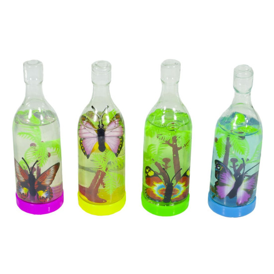 Слайм "бутылка насекомые" с игрушкой  90г  12шт/уп., 0417 Unison (0417)