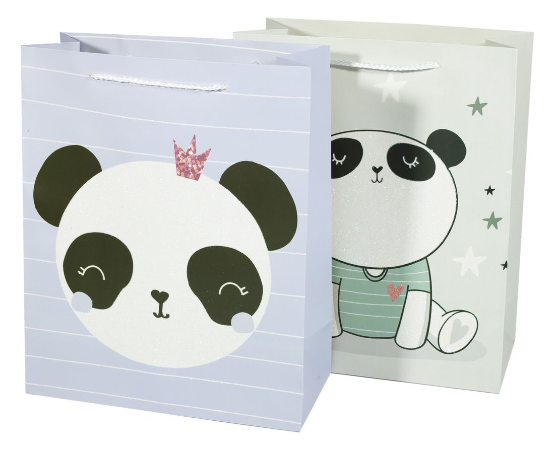 Пакеты 44x31x12см подарочные с глиттером, Unison, 223-L (223-L)