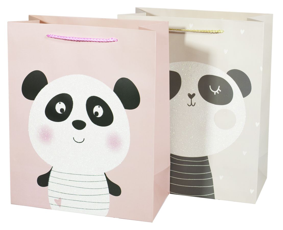 Пакеты 44x31x12см подарочные с глиттером, Unison, 223-L (223-L)