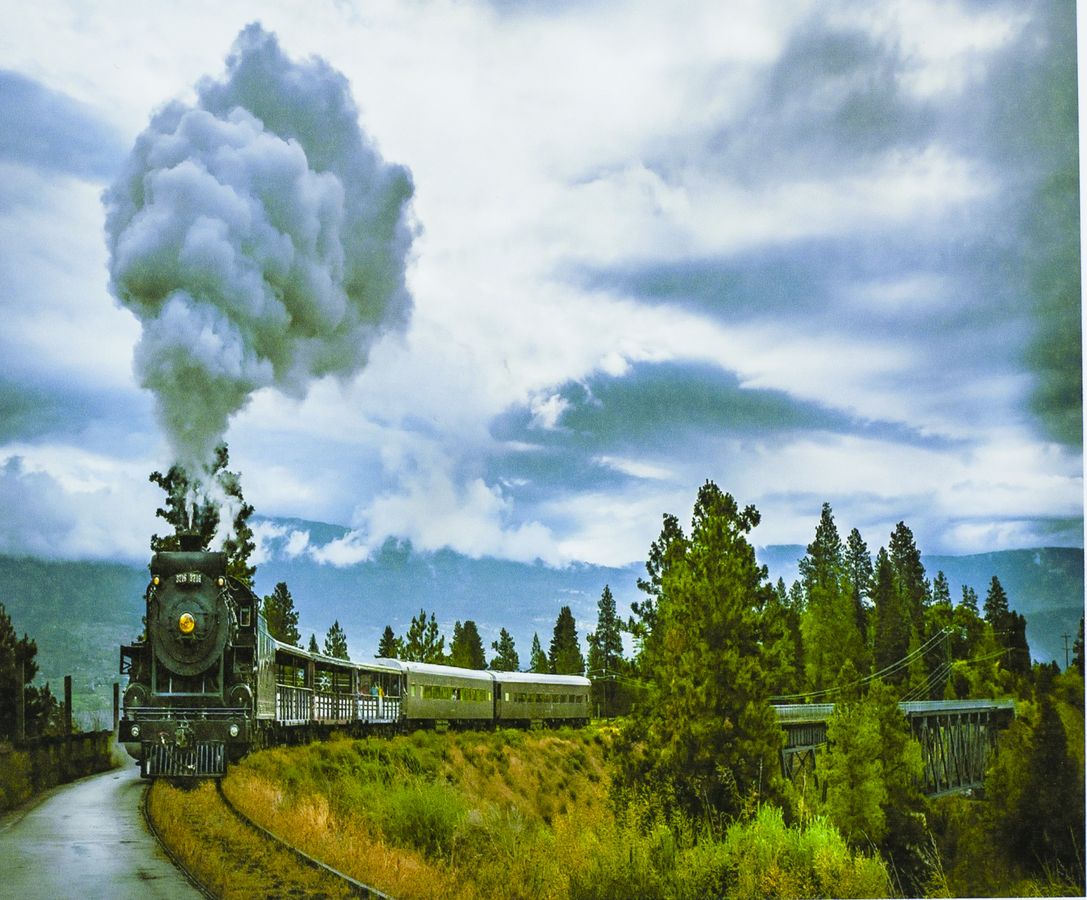 Картина за номерами "Паровоз" 40 * 50см, крас.-акрил, кисть-3шт. (5049)