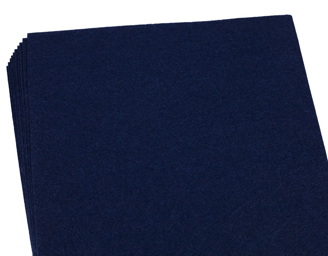 Фетр 1,2мм темно-синий Medium А4 -10 листов, 170MHQ-044 (170MHQ-044)
