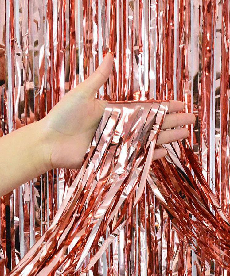 Фотозона 2м*1м рожеве золото (871203)