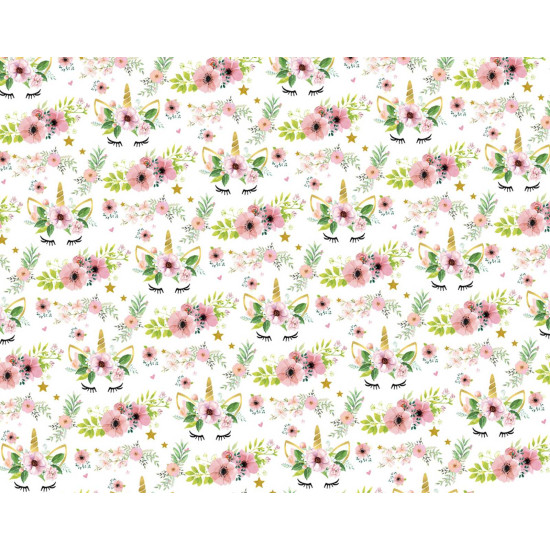 Папір пакувальний крейдований 80г 10 аркушів 100 х 70см Білий Unison (PVM10-209)