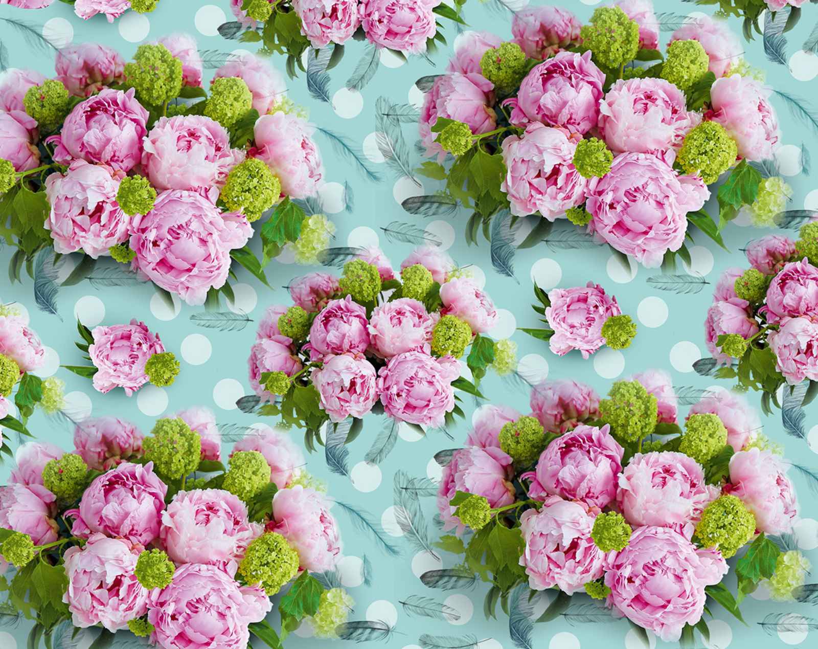 Папір пакувальний крейдований 80г 10 аркушів 100 х 70см Рожевий Unison (PVM10-220)