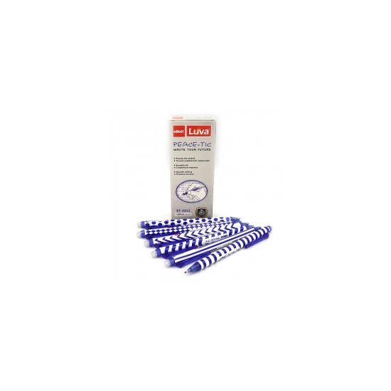 Ручка автомат  "пиши-стирай"  Ellot "Luva" 0,5мм синяя Синий Без бренда (2312ET)