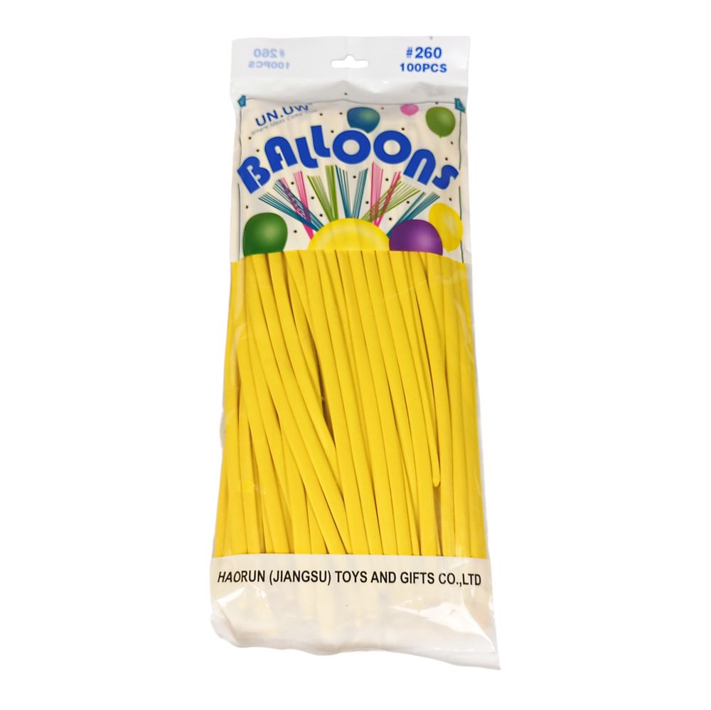 Куля конструктор КДМ 260, жовта 100шт/уп Жовтий Без бренду (QQ-2797)