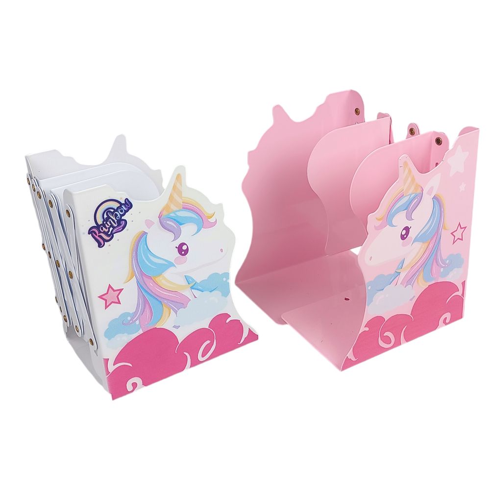 Підставка-тримач для книг металева "Unicorn" 20,8 х18, 8см Різнокольоровий Unison (Q66-12-B)