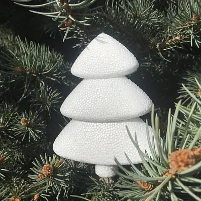 Заготовка из пенопласта "Елка" 3D 11см (FD - Yalinka- 11)