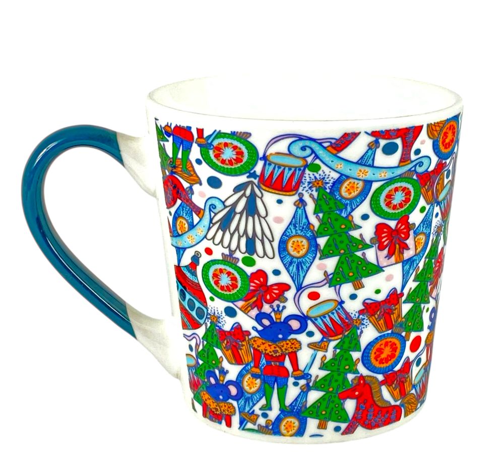 Чашка керамічна 400мл Новорічна, в подарунковій коробці (BPM5430-AR105)