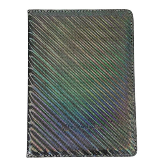 Дневник кож/зам 24 х 17,5см Радужные косые полоски (0025-8)