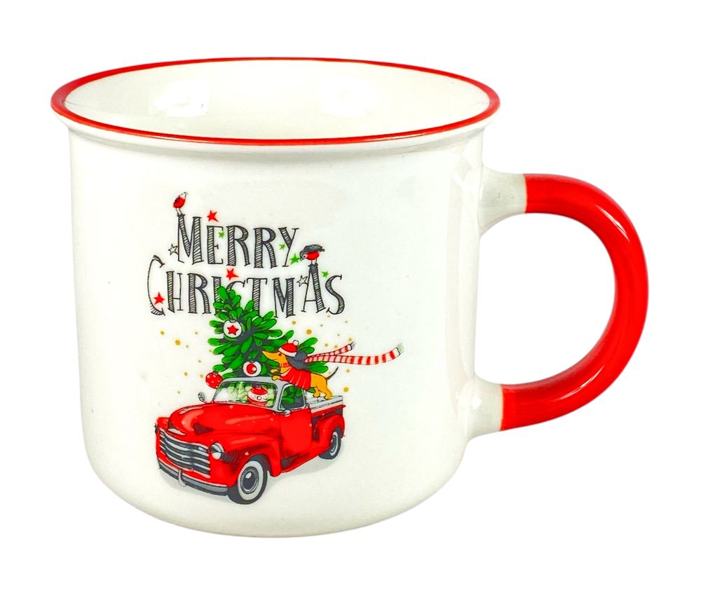 Чашка керамічна 380мл Merry Christmas, в подарунковій коробці (BPM4795-AR108)