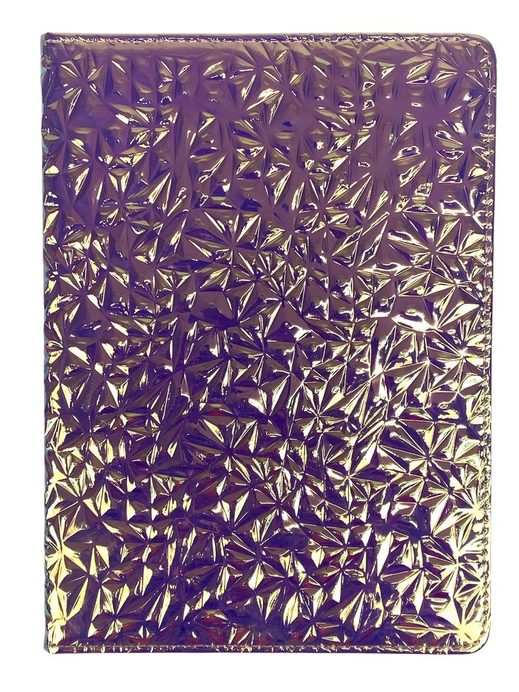 Щоденник шкір/зам 24 х 17,5см Голографічна абстракція (0025-10)