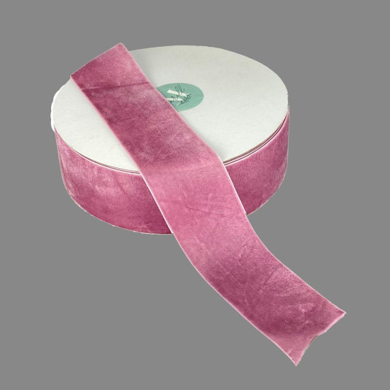 Оксамитова стрічка  4 см (±5мм) х 30 ярдів Marill (D00840- C 75)