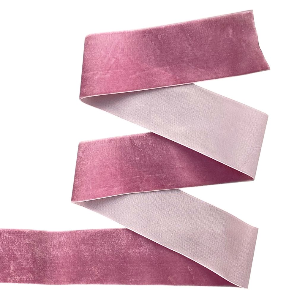 Оксамитова стрічка  4 см (±5мм) х 30 ярдів Marill (D00840- C 75)