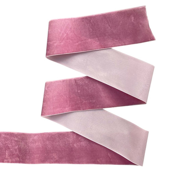 Оксамитова стрічка  4 см (±5мм) х 30 ярдів Marill (D00840- C 75)