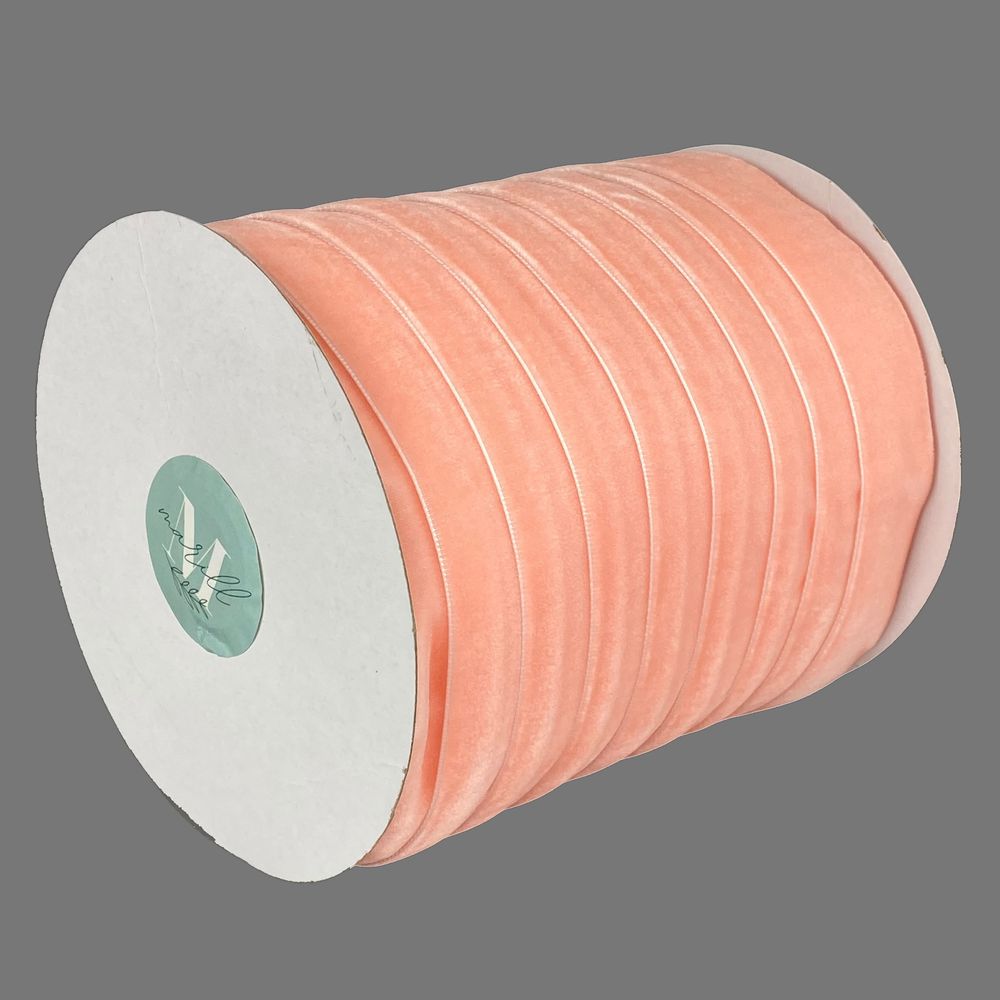Оксамитова стрічка  2,5 см х 50  ярдів Marill (D00825- С  09)