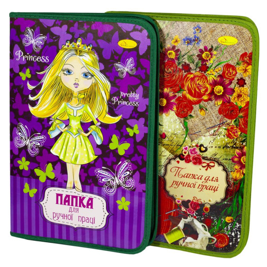 Папка для праці на блискавці "тварини" (ПР-01)