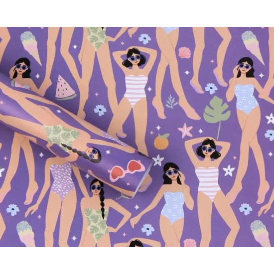 Папір  для пакування подарунків 10 аркушів 100 х 70 см 50г (PCZ10070-10-655)