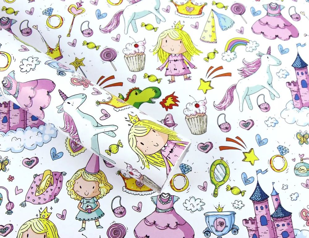 Папір  для пакування подарунків 10 аркушів 100 х 70 см 50г (PCZ10070-10-656)