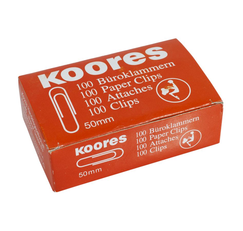 Скрепки канцелярские 50мм 100шт (8346-50)