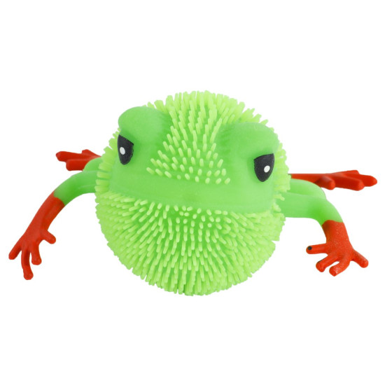 Игрушка антистресс "Лягушка" 12см, свет, mix (3819IMG)