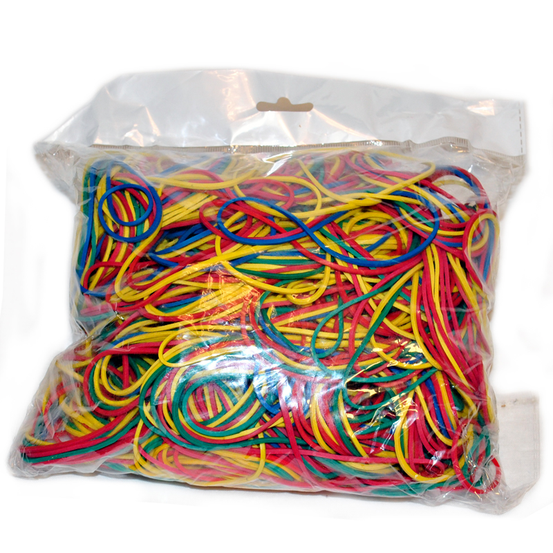 Резинка для денег цветная 1кг Разноцветный Unison (Рз 008)