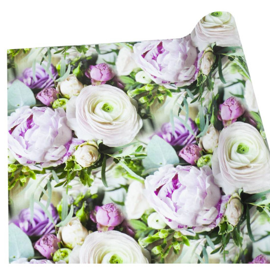 Мелованная бумага  розы (PVM10-119)