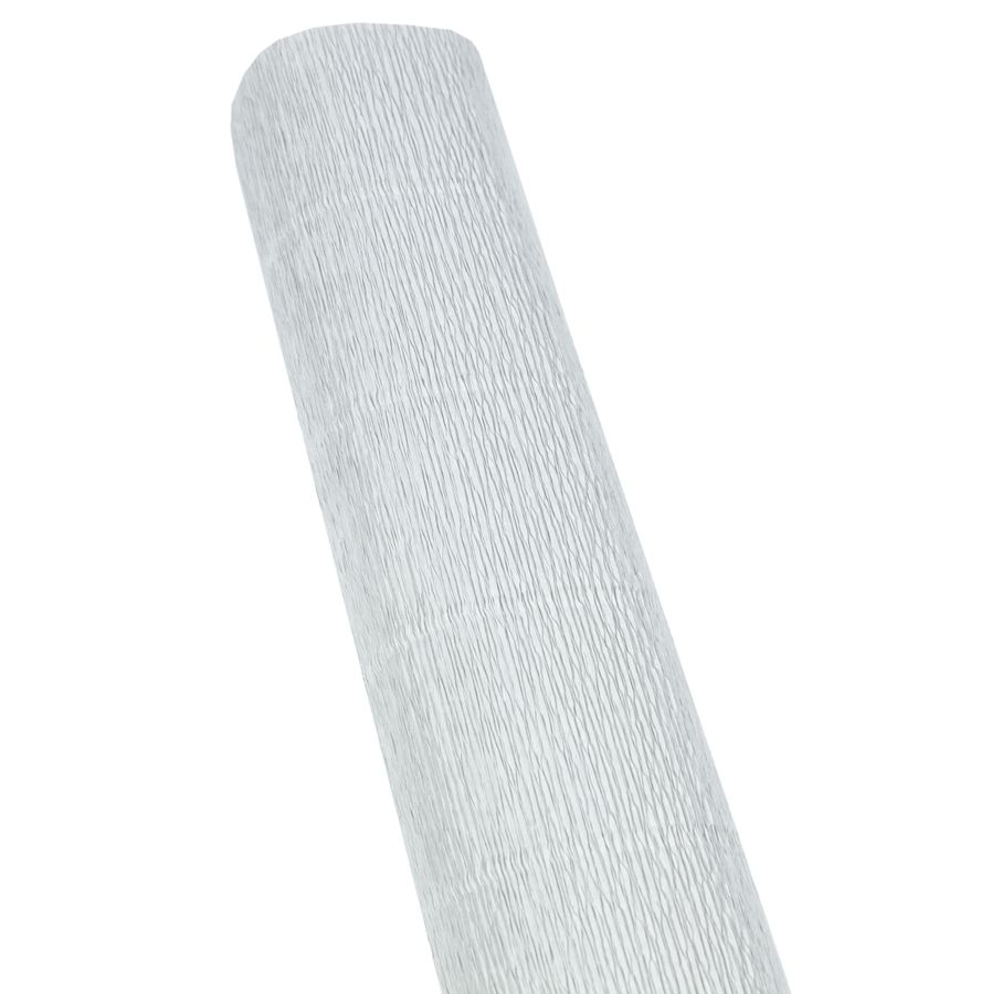 Бумага гофрированная 50 х 250см 180г Светло серая Серый Cartotecnica Rossi (20E7)