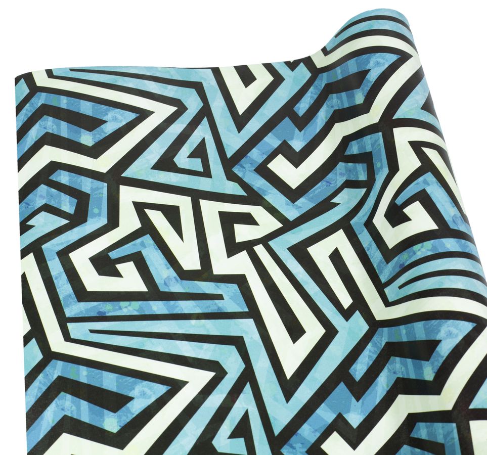 Бумага для уп. подарков -Абстракция- 10листов Разноцветный Marta (PCZ10070-10-357)