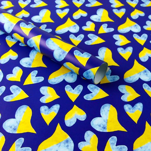 Бумага для упаковки подарков 10 листов - 100 х 70см 50г Разноцветный Marta (PCZ10070-10-410)