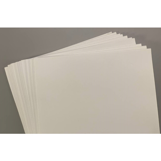 Фоамиран 20 х 30см, 1,5мм, 10 листов, белый Белый Unison (15A4-7022)