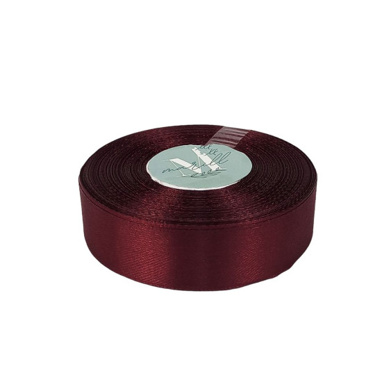 Атласная лента 2,5см x 33м Красный Marill (LA2533-152)