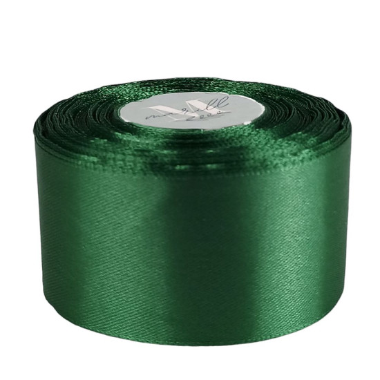Атласная лента 5см (±5мм) x 33м Зеленый Marill (LA5033-56)