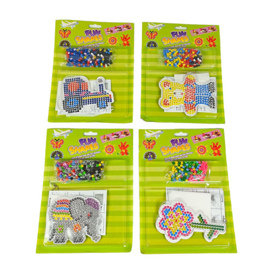 Набор для творчества "Собери Термо мозаику" 13 х 16см, 6 видов Разноцветный Без бренда (4963.)