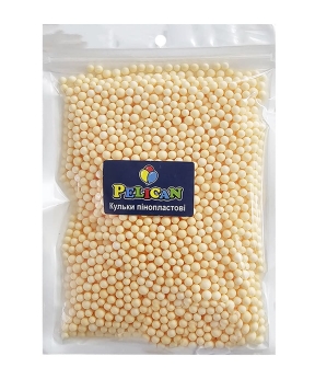 Пенопластовые шарики диаметр 4-6мм бежевые, 250мл Бежевый Pelican (886129)