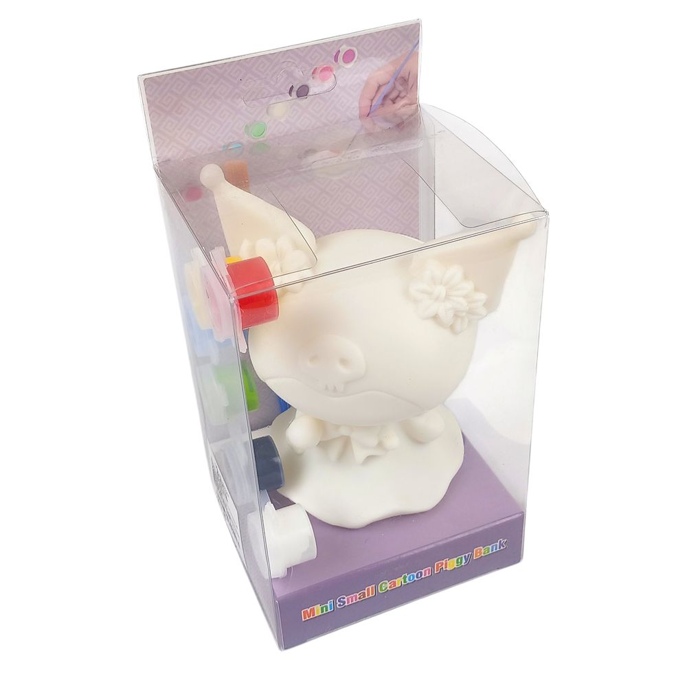 Набор творчества "Укрась стразами копилку Зайка Kuromi" 12см в коробке, 2 вида (12426)