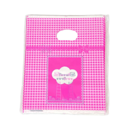 Подарочный пакет, полиэтиленовый 20 х 25см, 24шт/уп (10700-7)