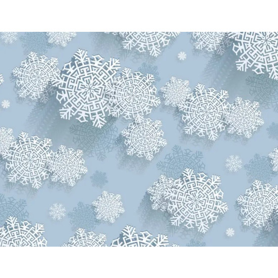 Бумага новогодняя для упаковки подарков 10 листов - 100 х 70 см 50г (PCZ10070-10-622)