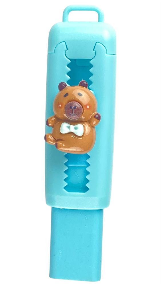 Резинка выдвижная в футляре, Капибара (2416 К)