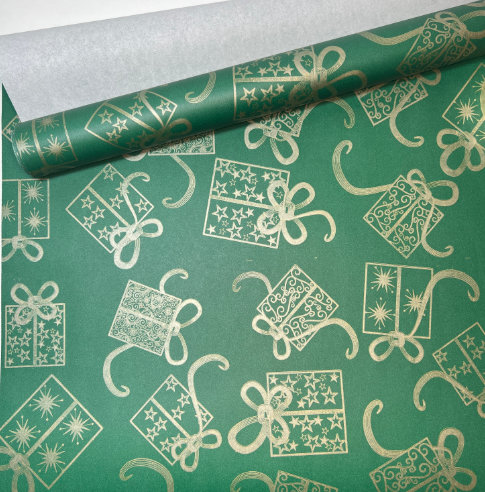 Бумага упаковочная крафт-двосторонний 0,7 х 7м (Пт 467.6)