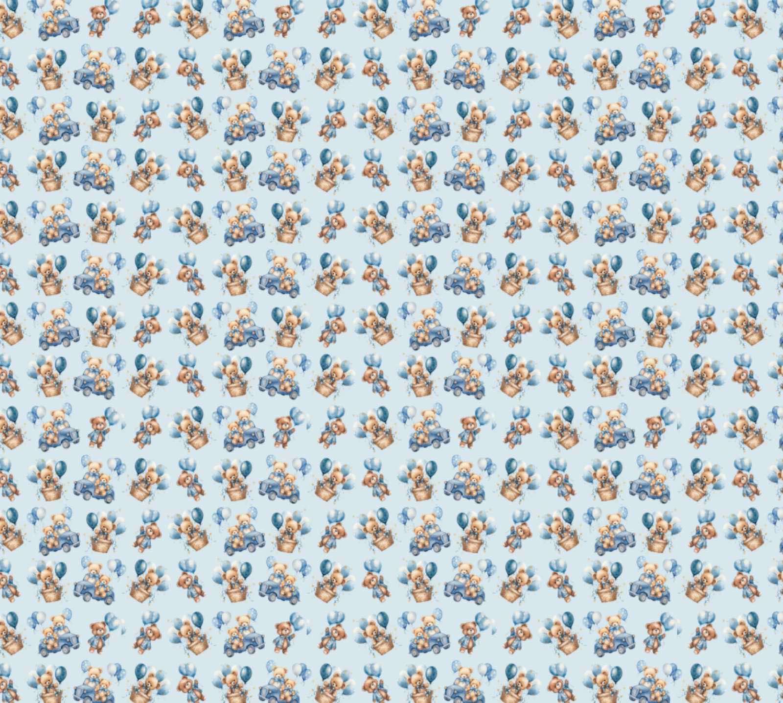 Бумага упаковочная мелованная 80г 10 листов  100 х 70см Голубой Unison (PVM10-342)