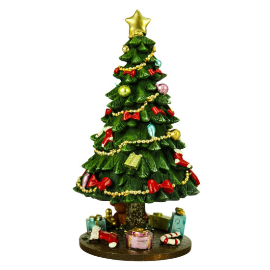 Новогодний сувенир «Елочка» с мелодией 13 х 13 х 23 см (L00765)