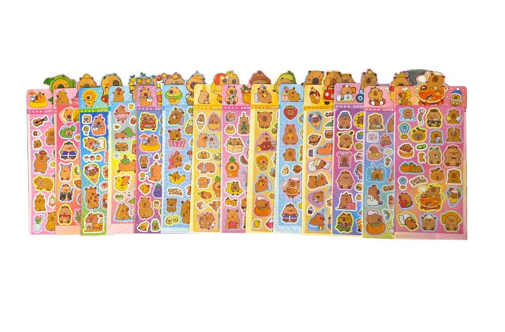 Наклейка "Капибара" 22,5 х 9,5см (ST-4703)