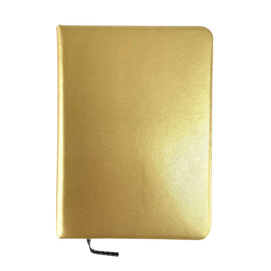 Блокнот А6, 120 листов, 80гр Unison (108-64 gold)